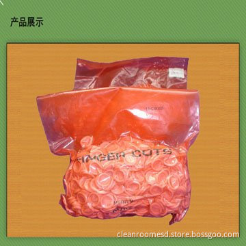 Class 100-1000 Red Clean Room Esd Latex Finger Cot For Electronics